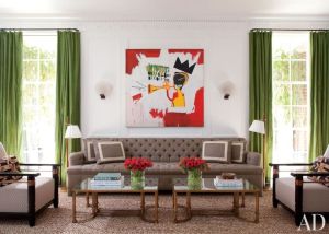 TRADITIONAL LIVING ROOM BY PETER DUNHAM DESIGN in Architectural Digest, via Melanie Duncan pinterest 
